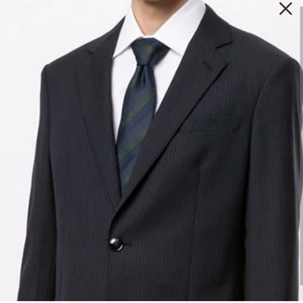 Armani Collezioni Dark Gray Men's Suit